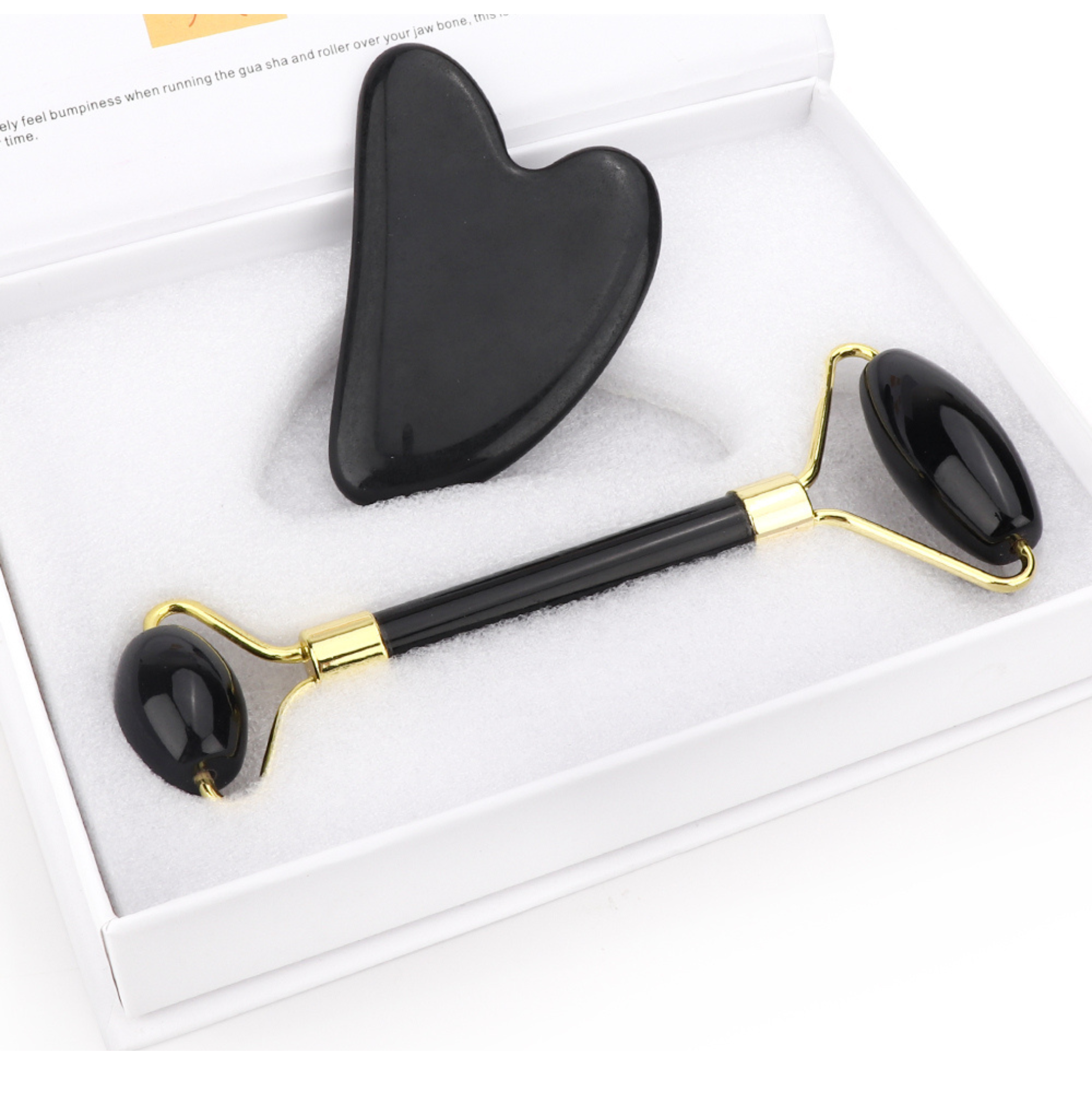 Rodillo facial de 2025 obsidiana